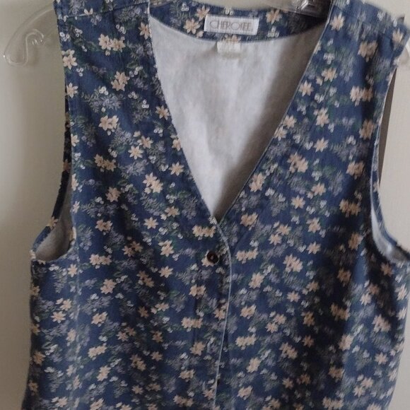Ladies' Denim Vest - Picture 1 of 2